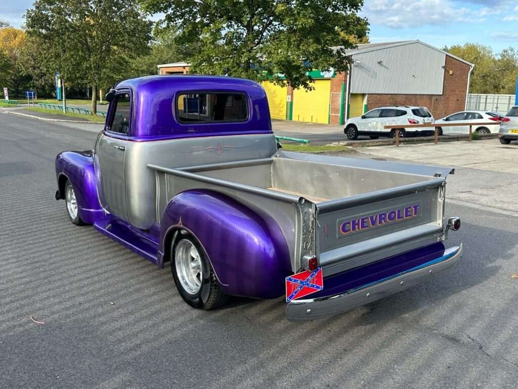 1953 Chevy 3100 sidestep pickup rear