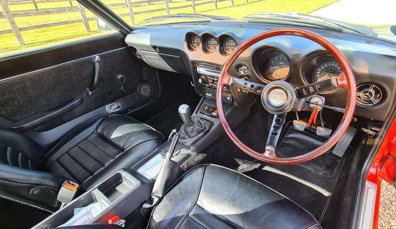 1973 DATSUN 240Z Samuri interior