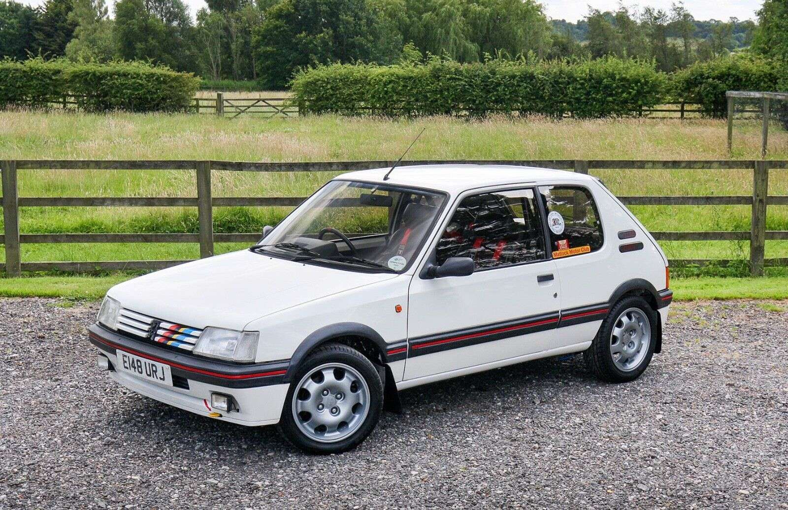 1987 Peugeot 205 1.6 GTi Rally Car front