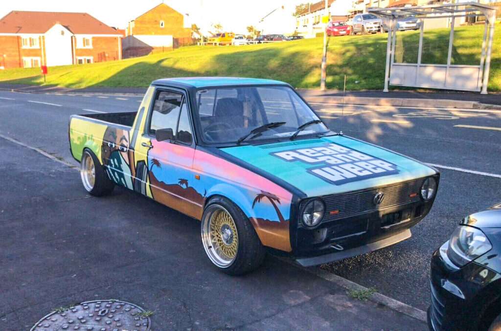 1988 Mk1 VW Caddy modified 1