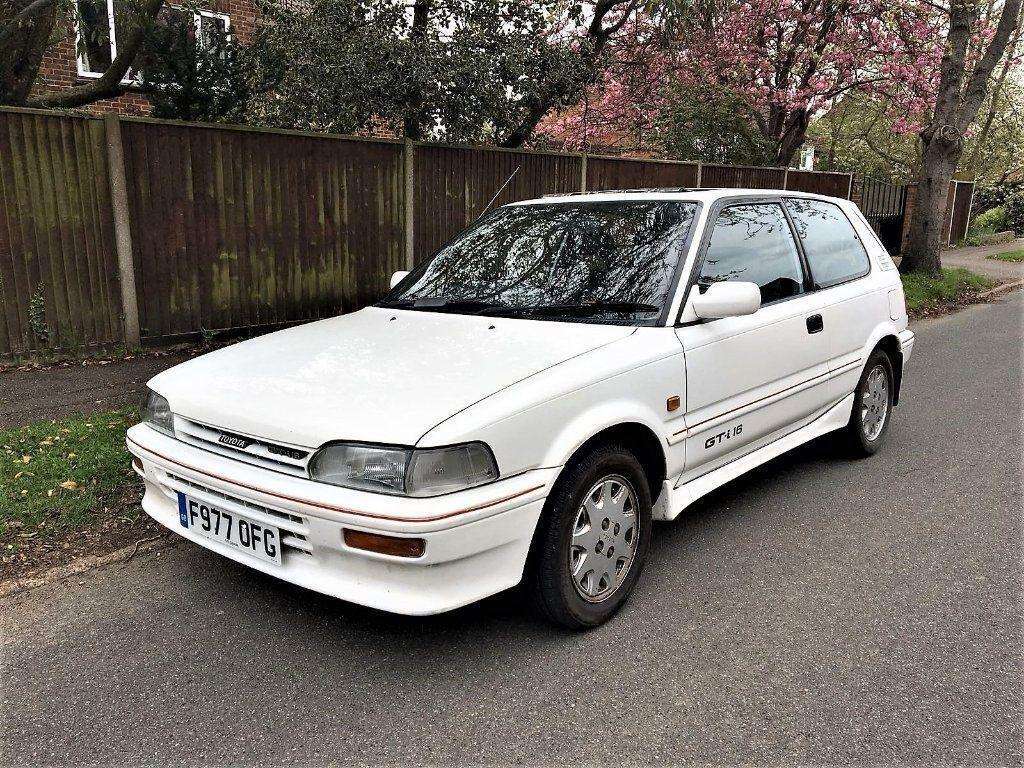 1989 Toyota Corolla 1.6 GTi front