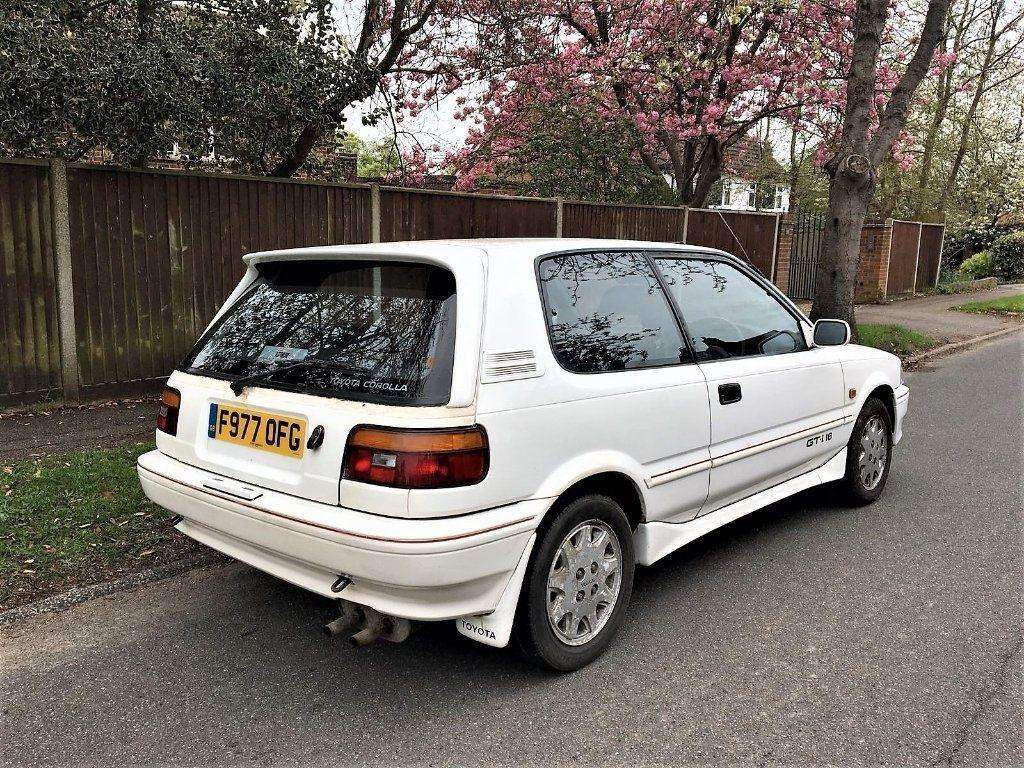 1989 Toyota Corolla 1.6 GTi rear