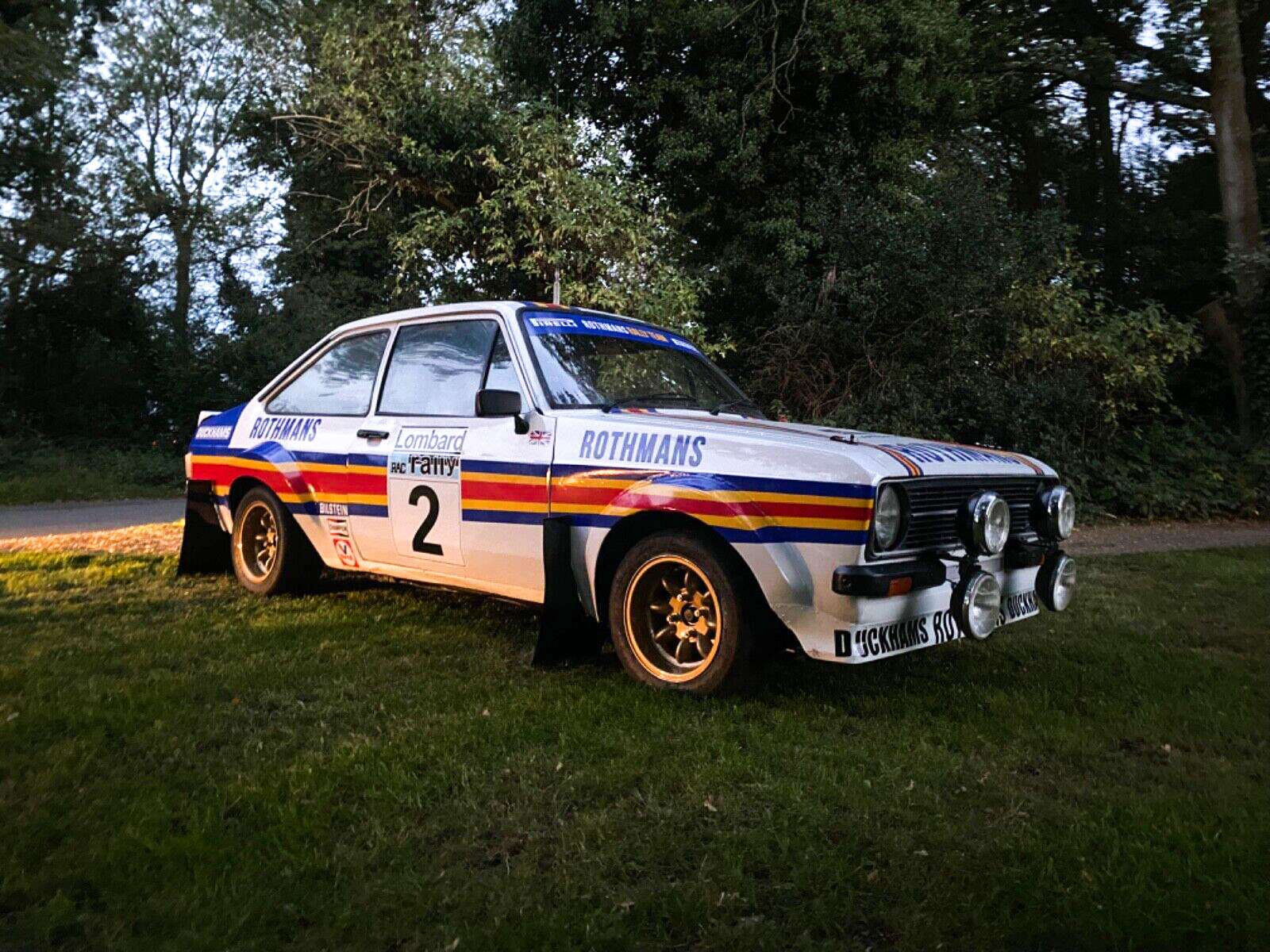 Ford Escort mk2 Rothmans livery