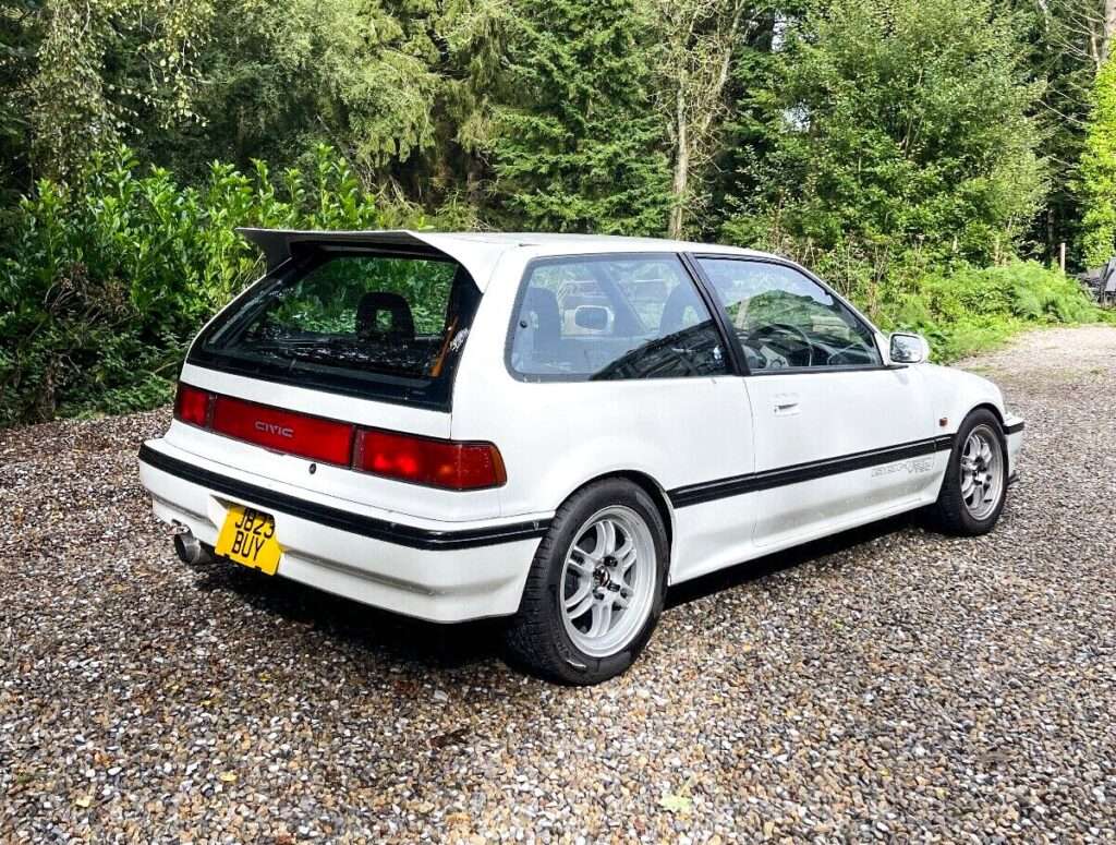 Honda Civic restored B20B rear
