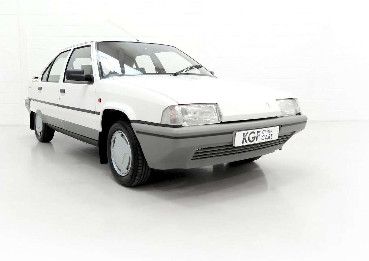 Iconic 1989 Citroen BX14 Leader front