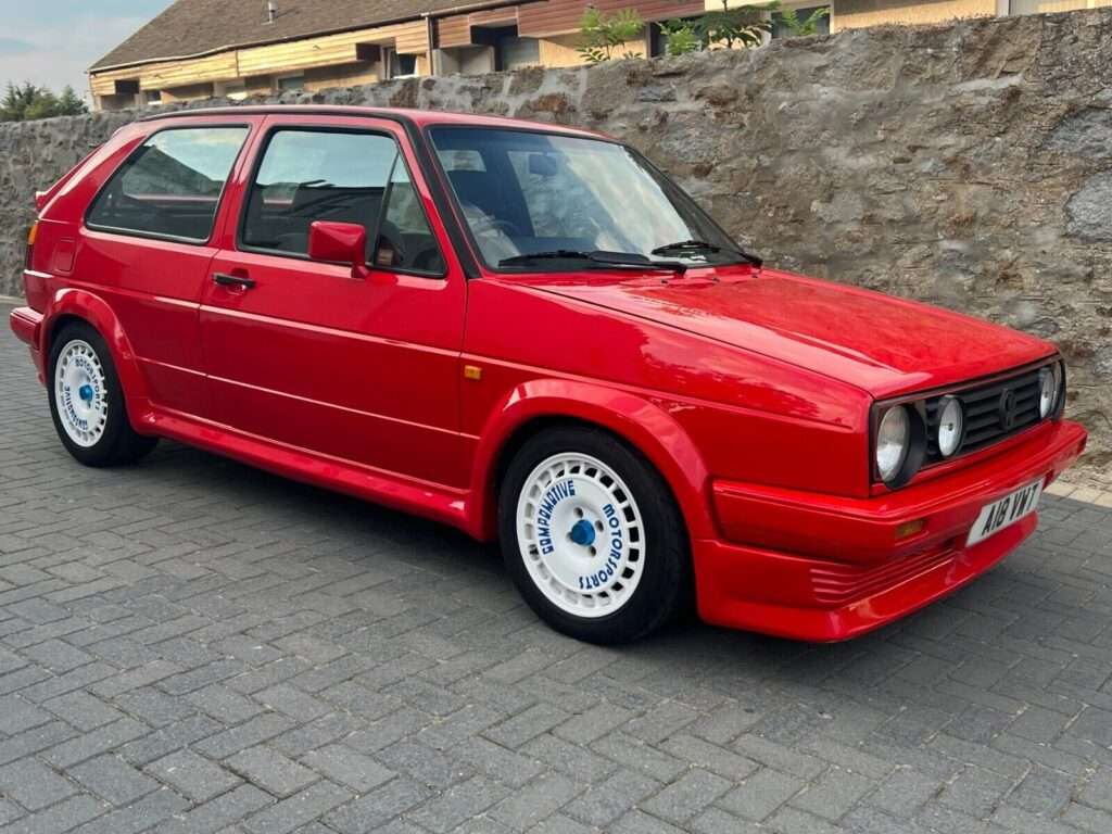 VW Golf mk2 GTi Turbo technics front