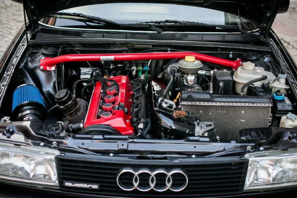 Audi 90 Quattro Turbo 400bhp engine