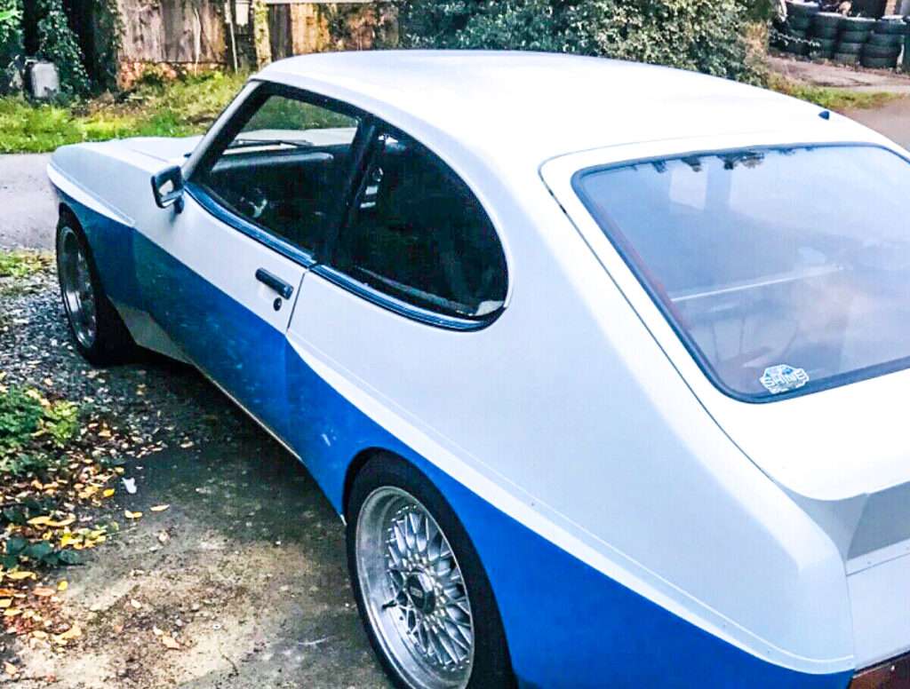 Ford Capri Subaru Impreza track build rear