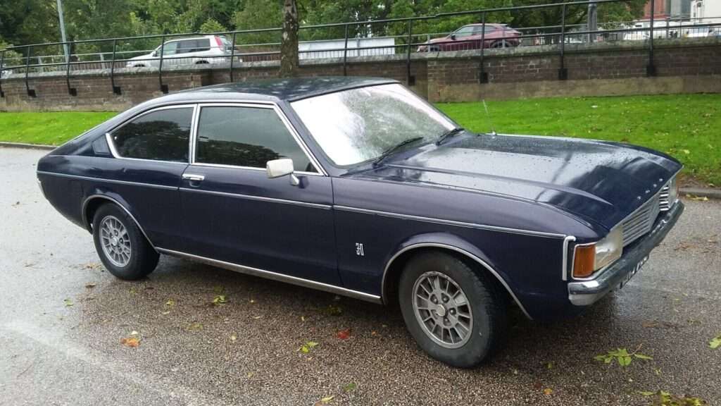Ford Granada MK1 3ltr V6 Coupe front