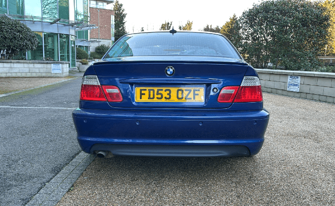 BMW 318 WILLIAMS F1 rear 2