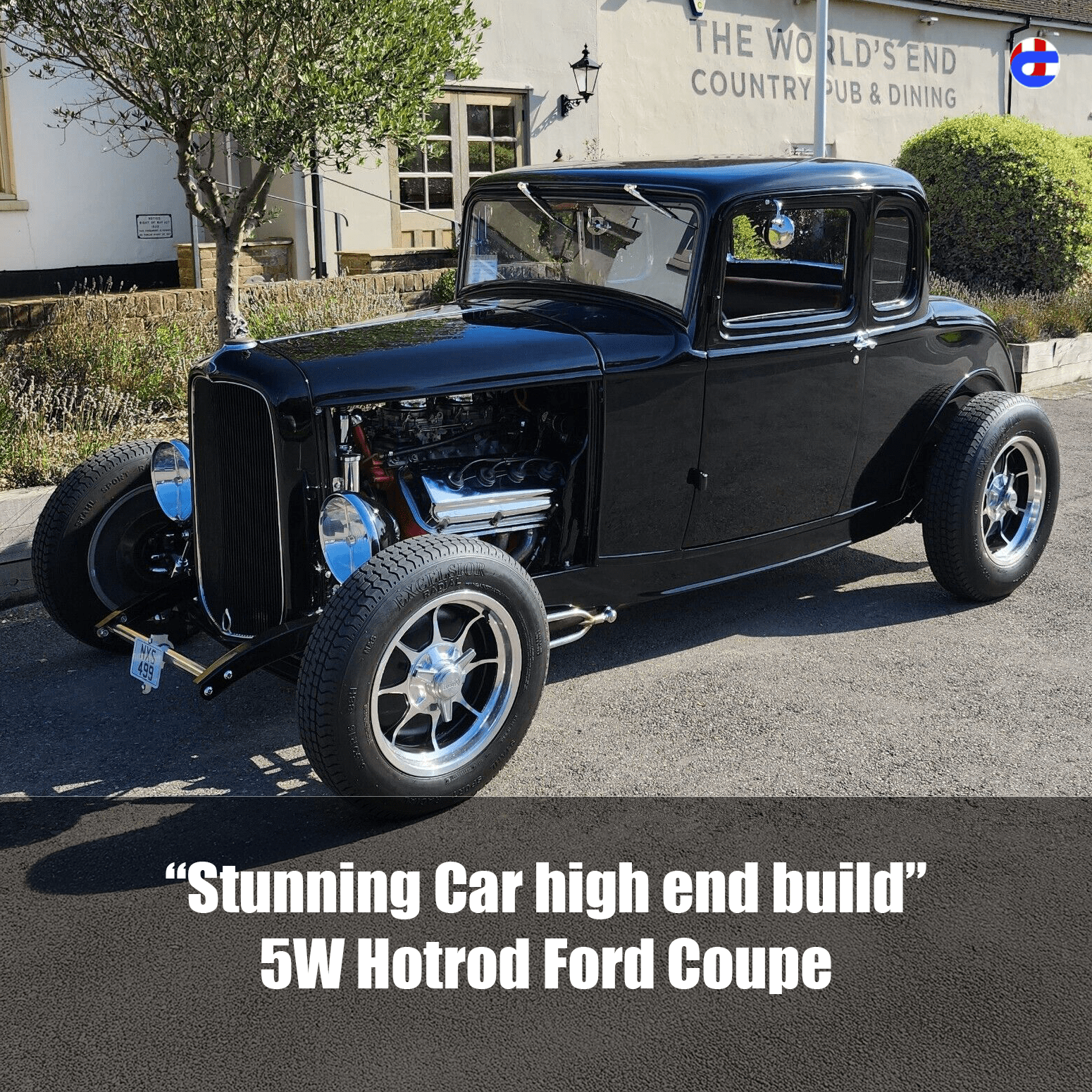Ford Hotrod 5 Window Coupe Fb