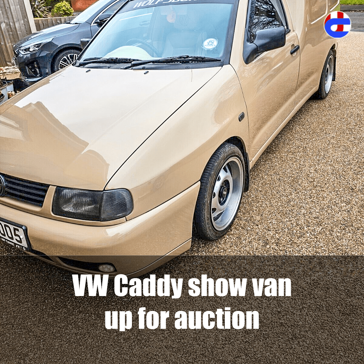 VW Caddy mk2 show van