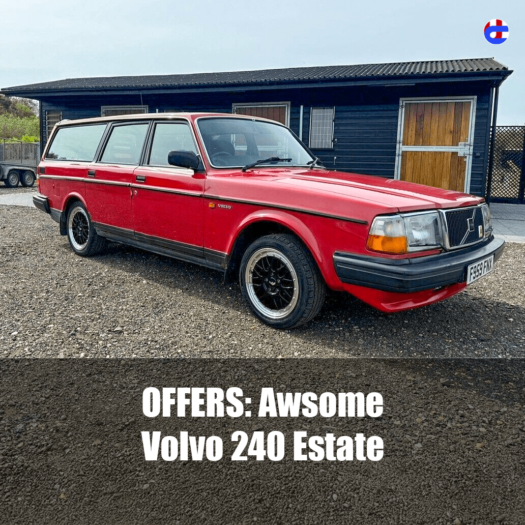 Volvo 240 Estate for sale, full MOT