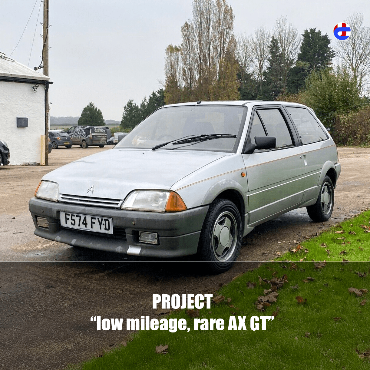 Citroen AX GT, retro rare gem (project)