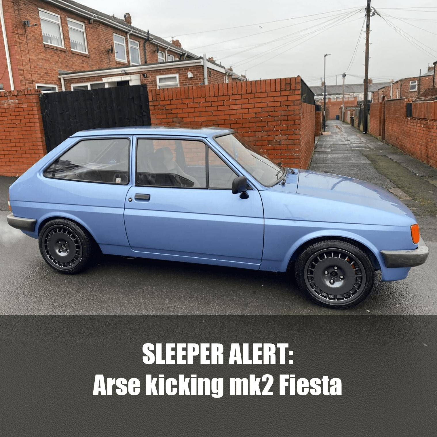 Ford Fiesta mk2 running RS Turbo engine