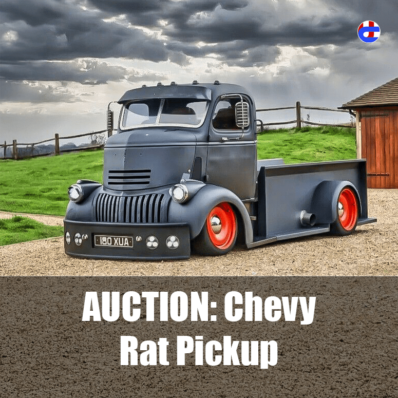Chevy COE Custom V8 Pickup waiting for offers!