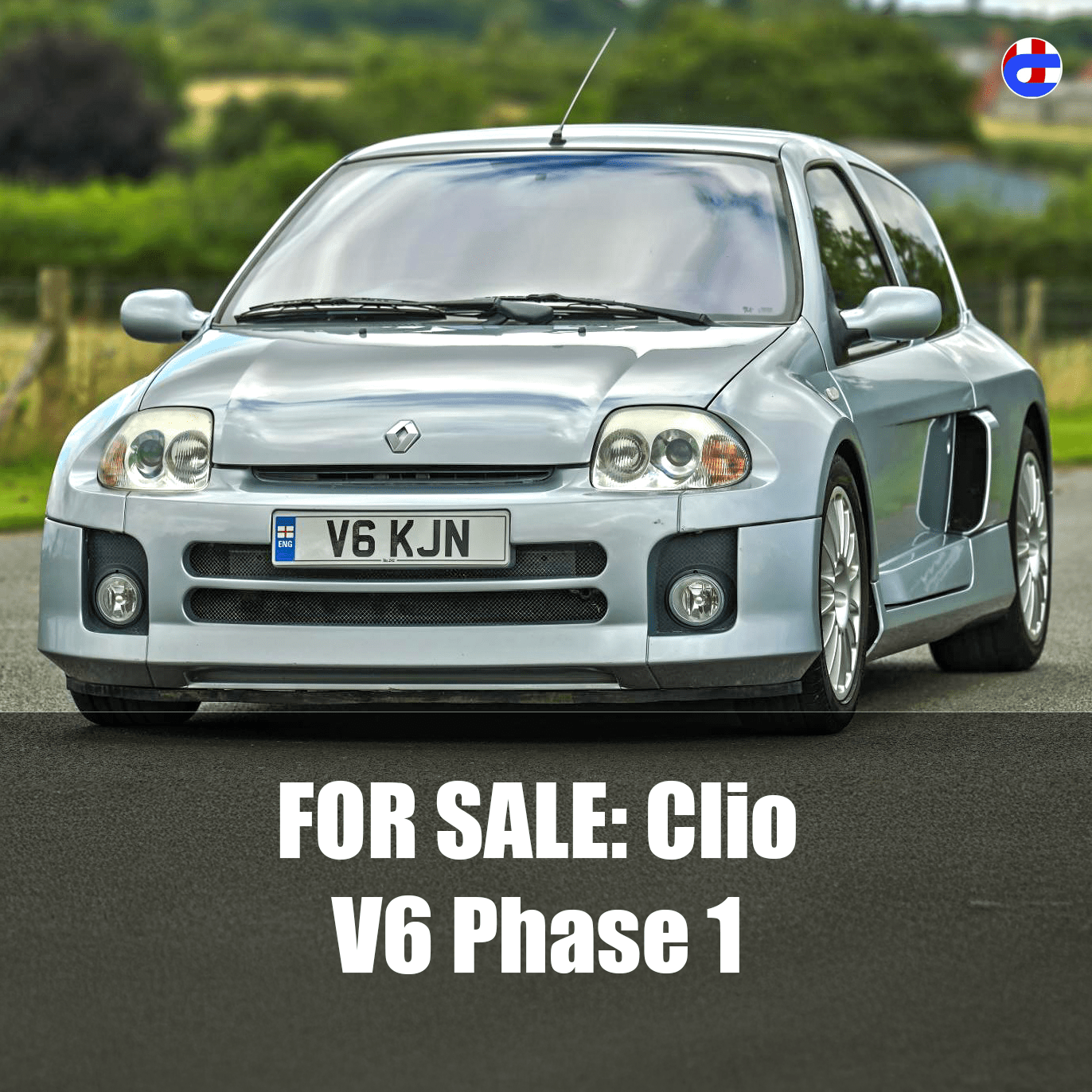 Low mileage Clio V6 Phase 1 up for sale