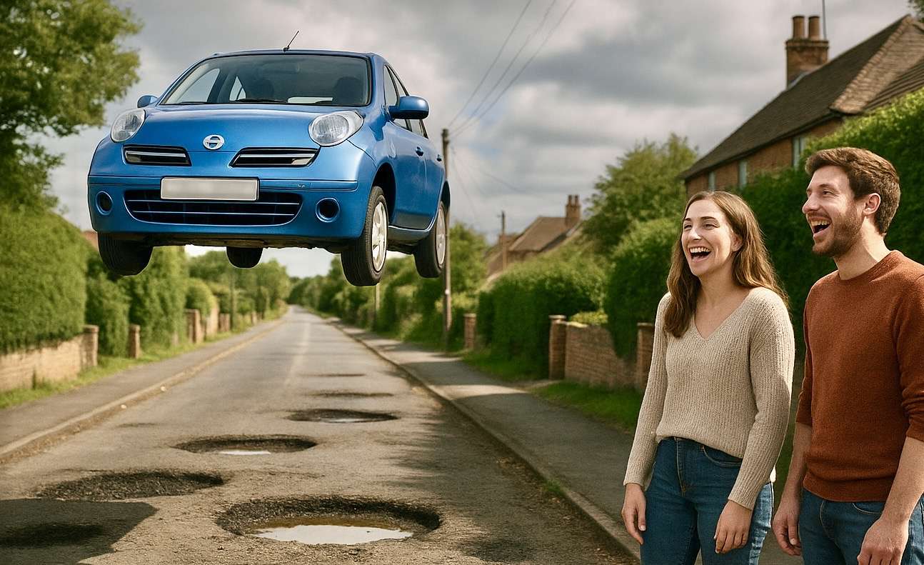 Council Anger at Nissans New Pothole Avoidance Technology