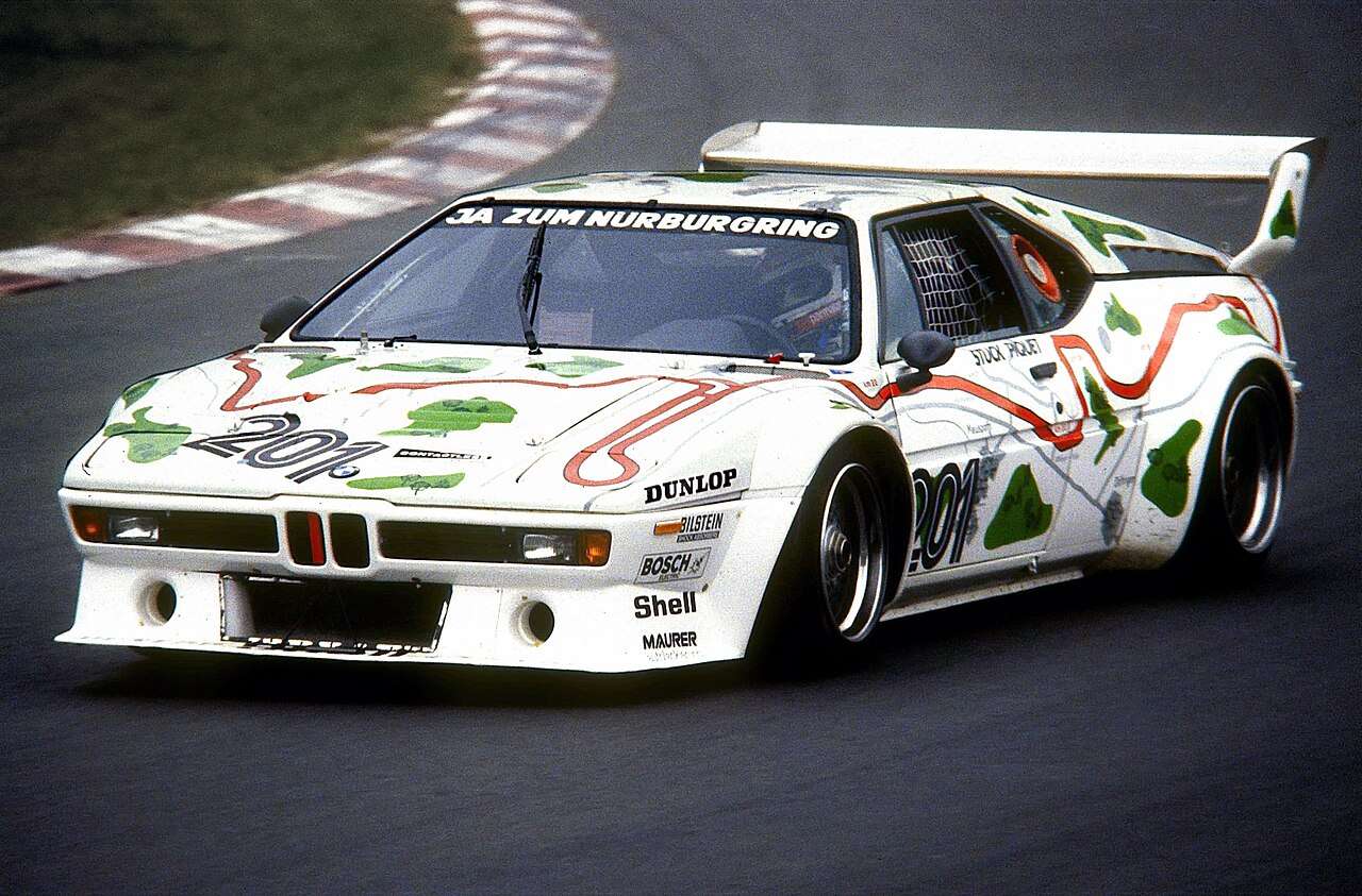 BMW M1 Procar racing at the Nürburgring