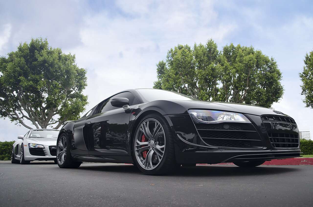 Audi R8 and R8 GT together