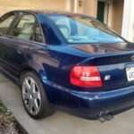 2000 Audi S4 B5 saloon viewed from the front
