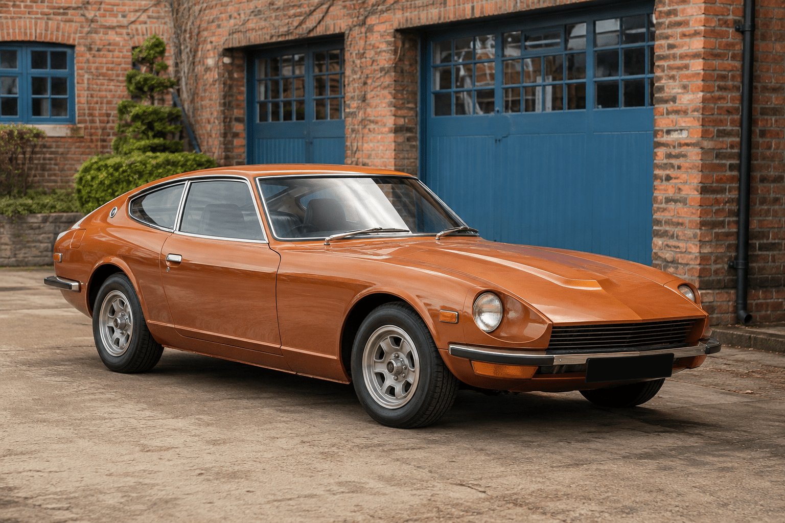 Classic car ready for discovery