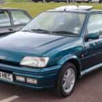 Front view of a Ford Fiesta RS1800