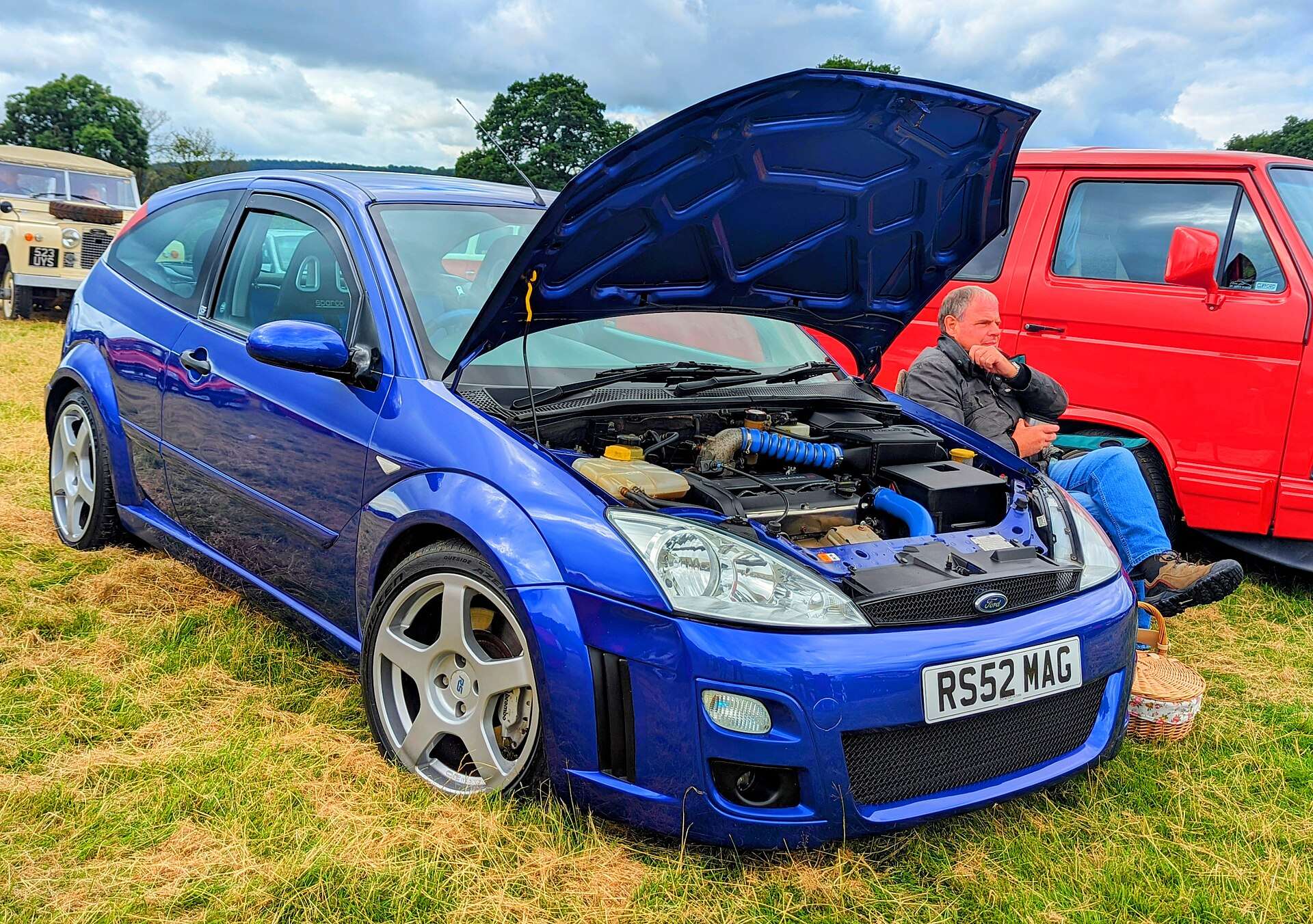 Imperial Blue Ford Focus RS Mk1