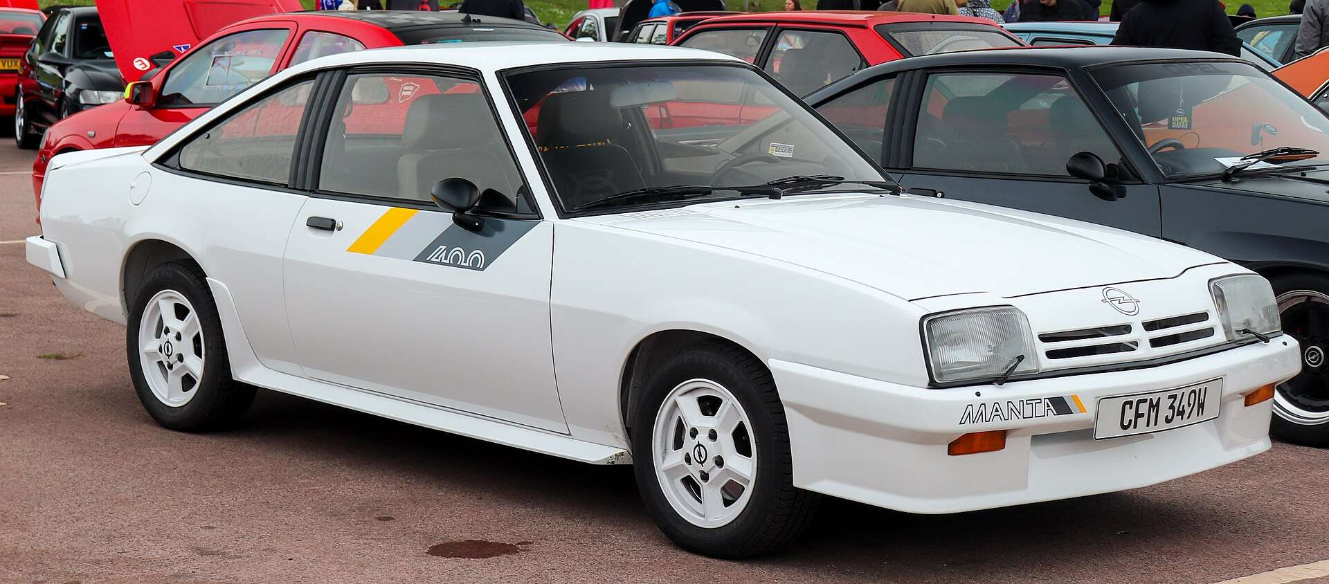 1981 Opel Manta 400 2.4 front view