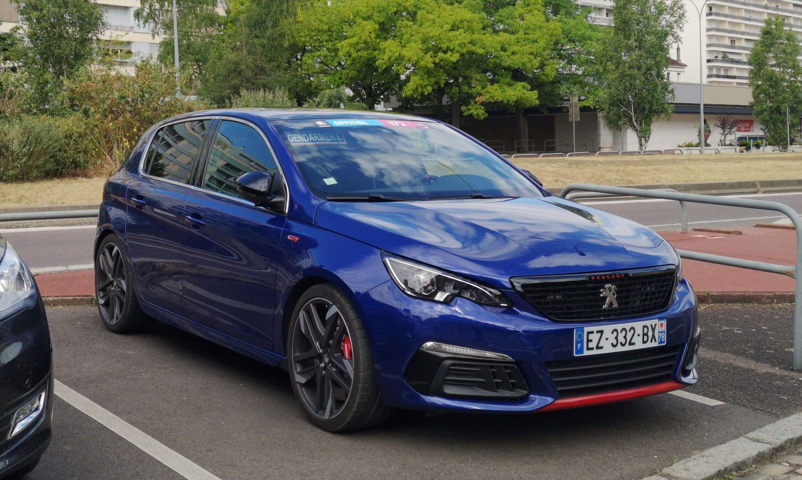 Red Peugeot 308 GTi by Peugeot Sport