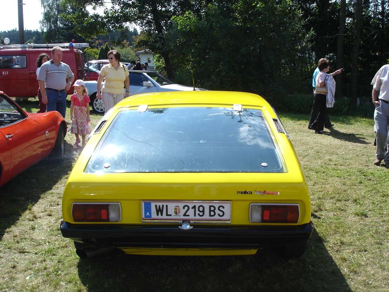 Matra Bagheera rear three-quarter view