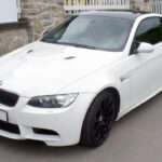 BMW M3 E92 two-door Coupe, front three-quarter view