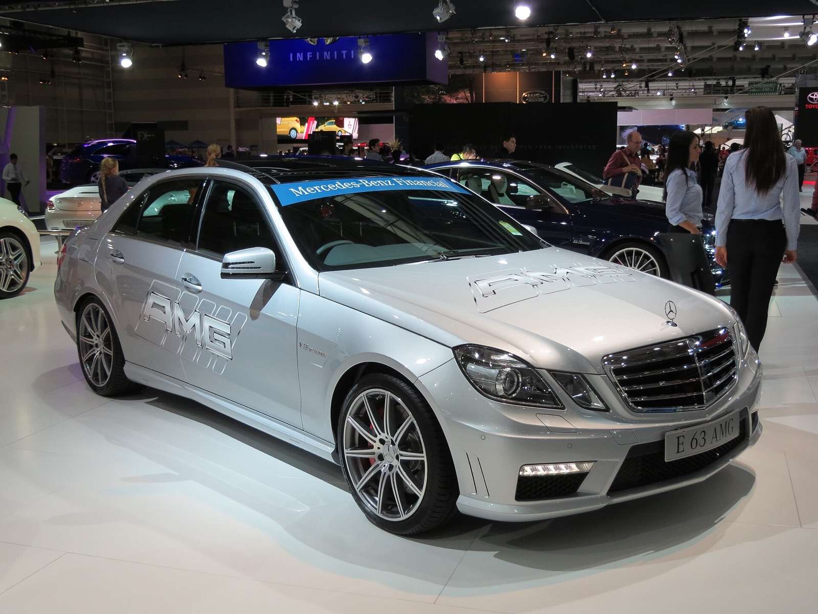2012 Mercedes-Benz E63 AMG W212 side view