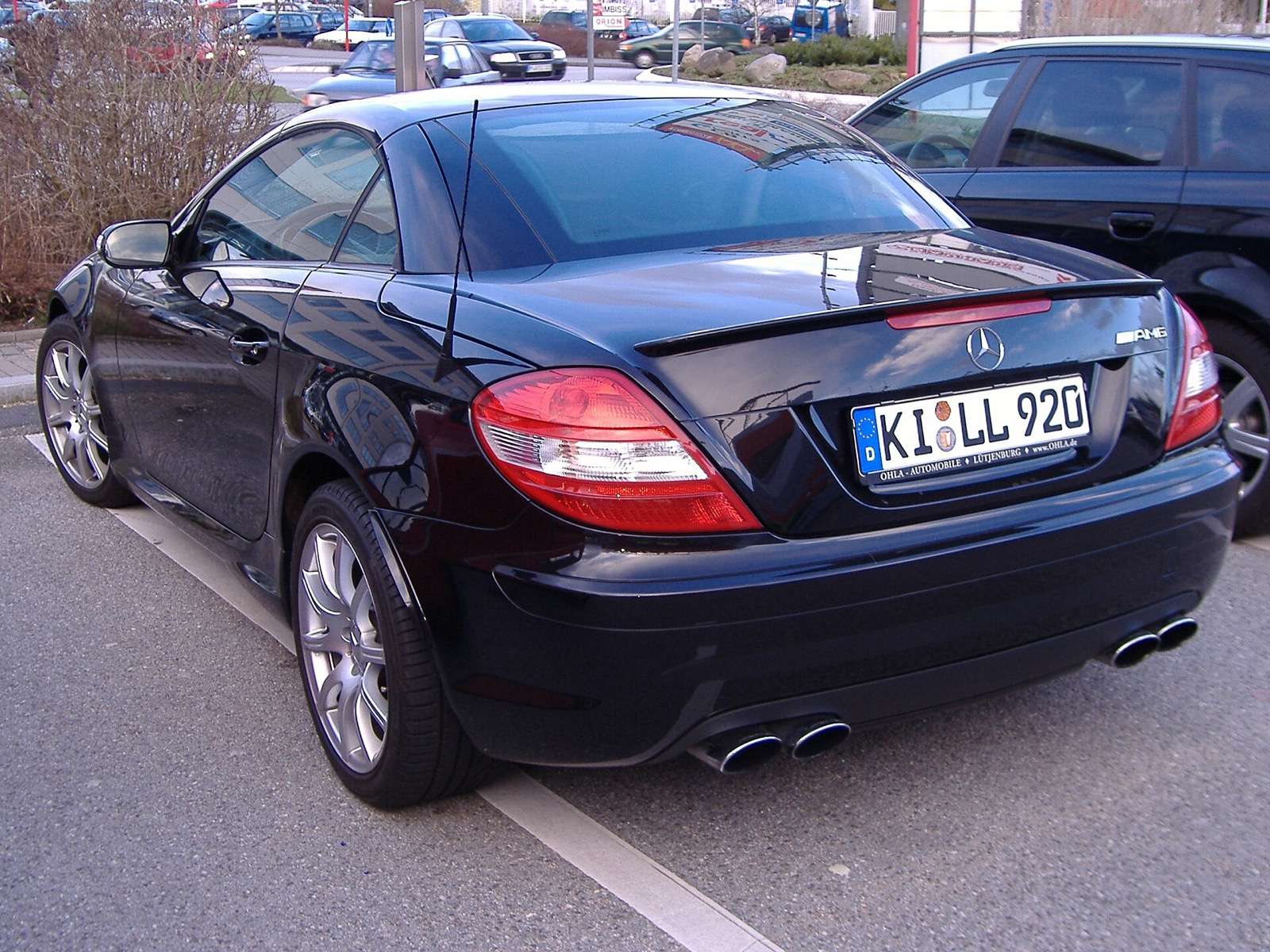 Mercedes-Benz SLK 55 AMG R171 rear view