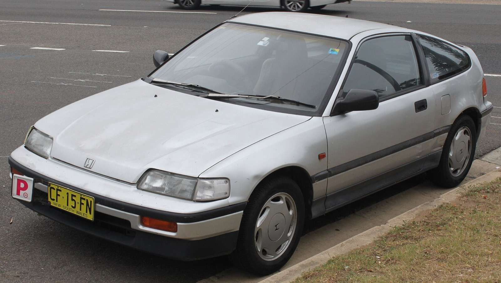 Second-generation Honda CR-X rear three-quarter view