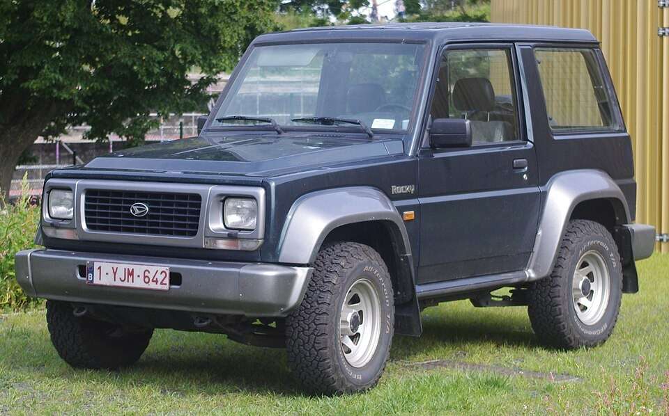 Daihatsu Rocky 2.8 TD, the Fourtrak name used outside Britain