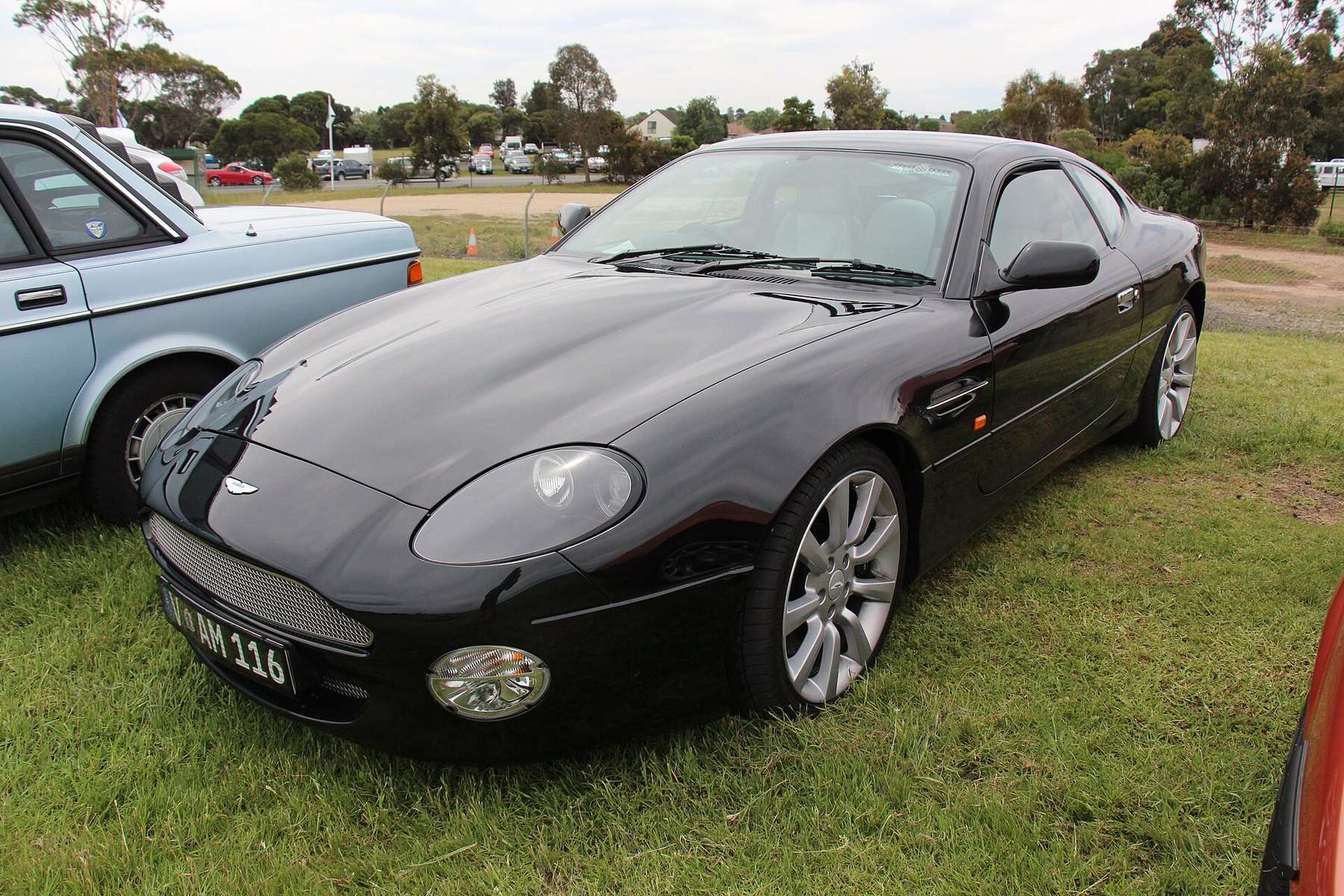 Aston Martin DB7 Vantage coupé detail