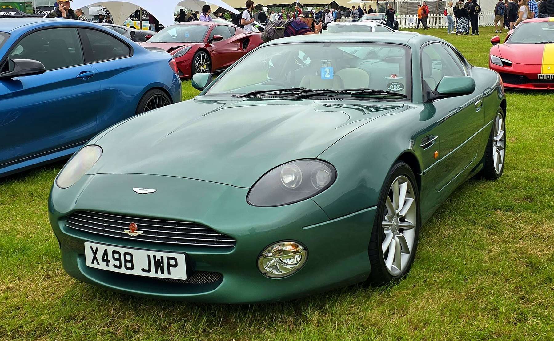 2000 Aston Martin DB7 Vantage front view