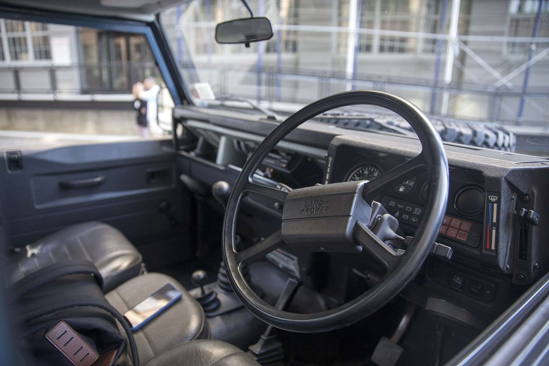 Classic Defender 90 interior layout