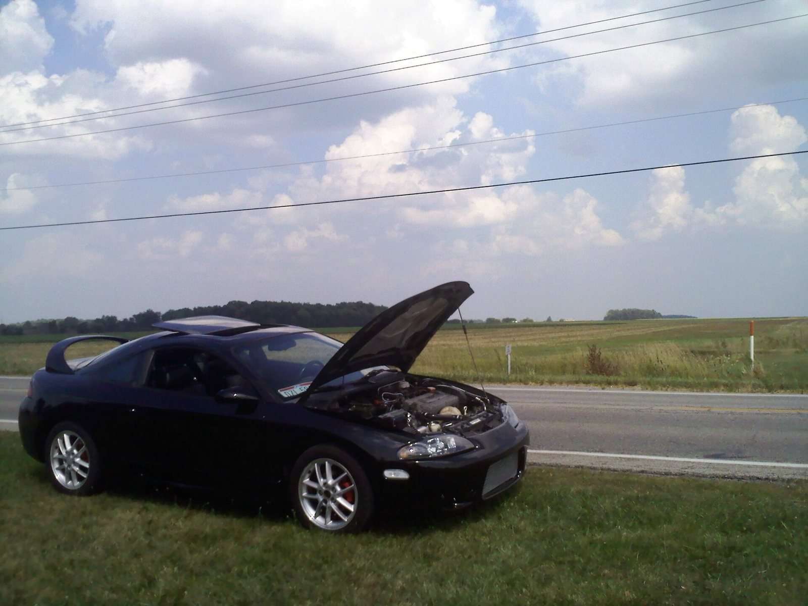 1999 Mitsubishi Eclipse GSX side view