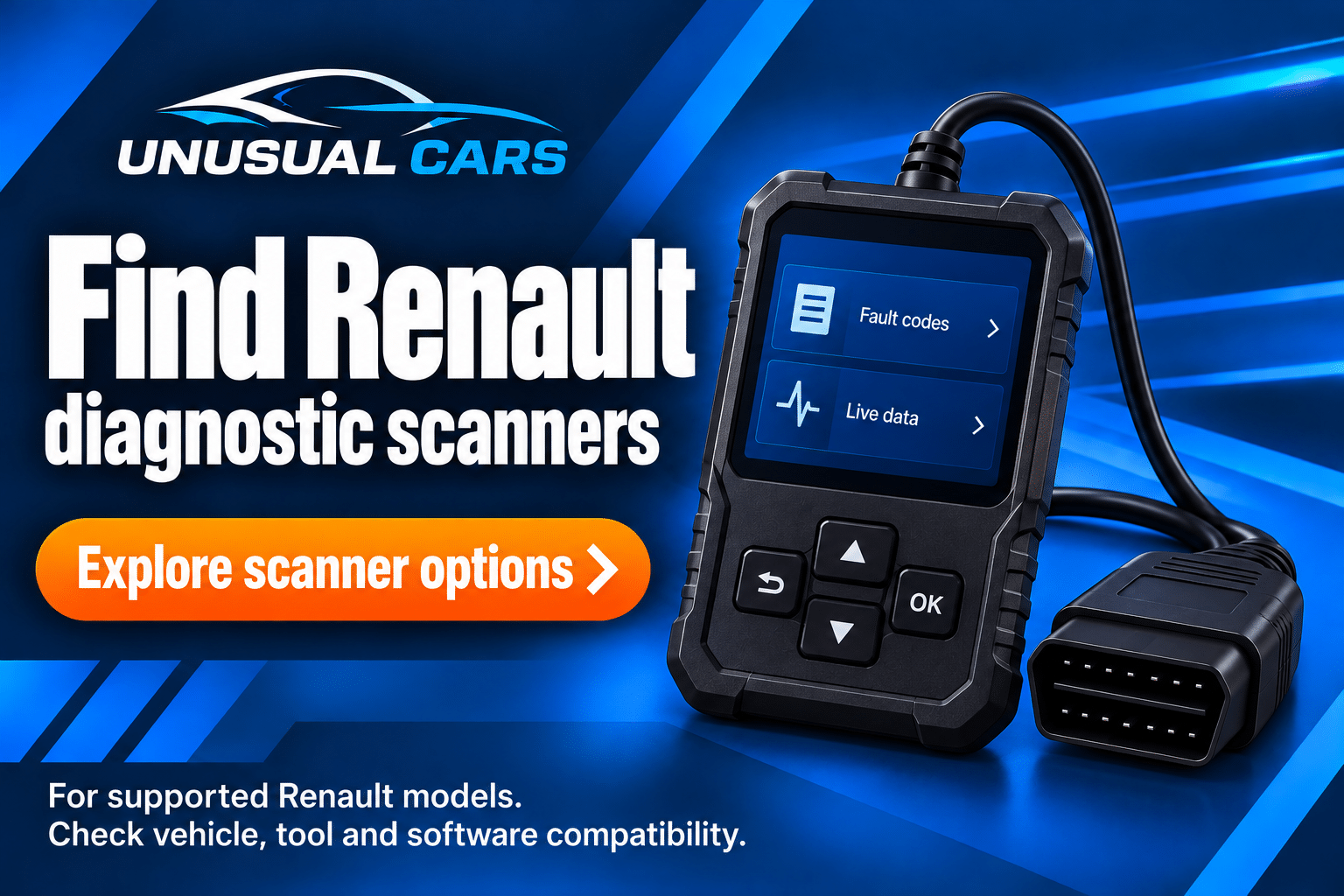 Find Renault diagnostic scanners
