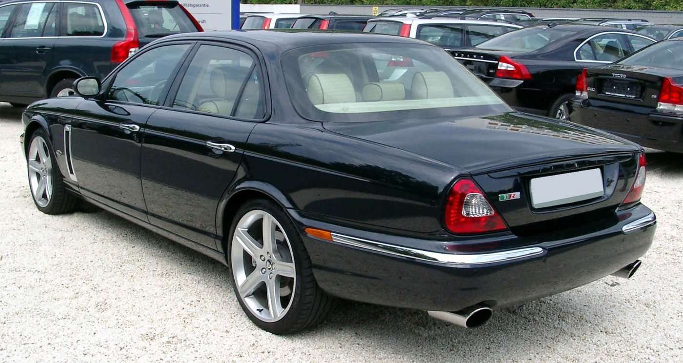 Jaguar X358 XJR rear view