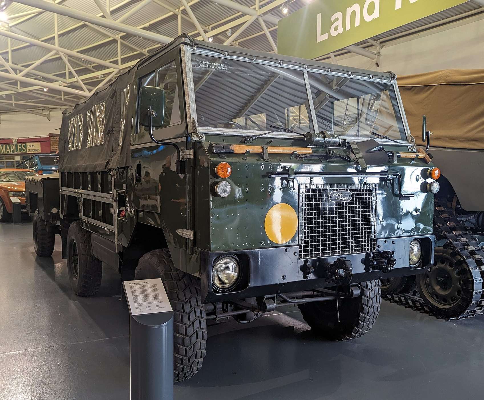 Land Rover 101 Forward Control front view
