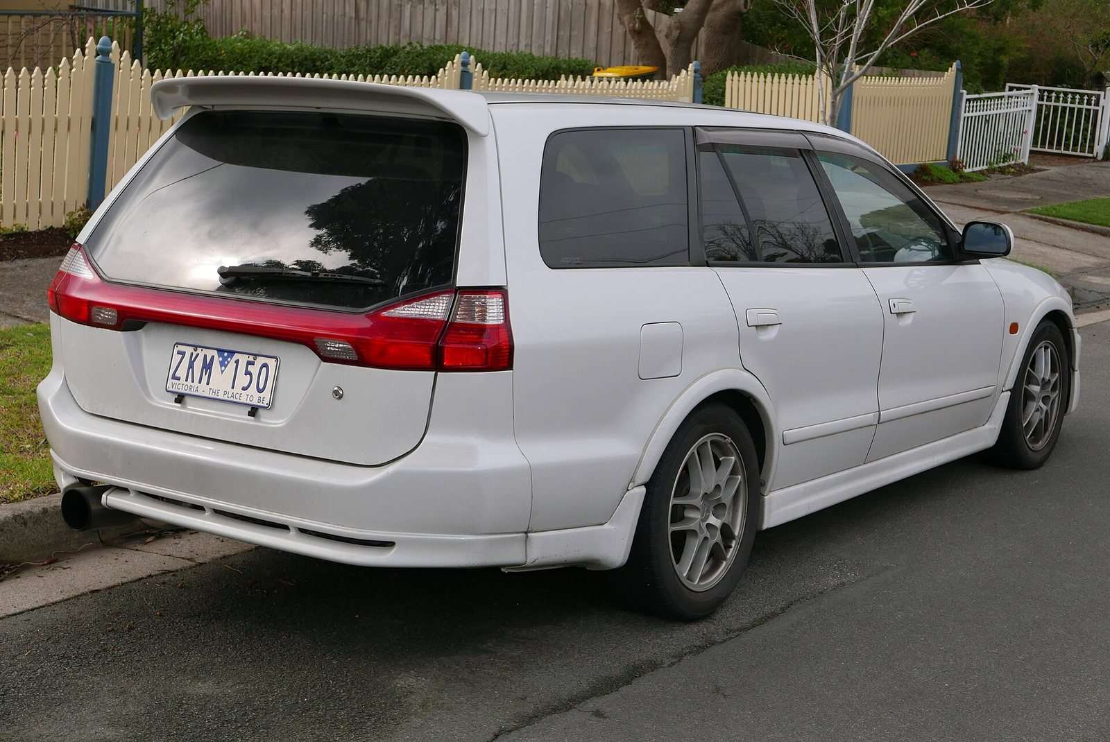 1999 Mitsubishi Legnum VR-4 Type S rear and side view