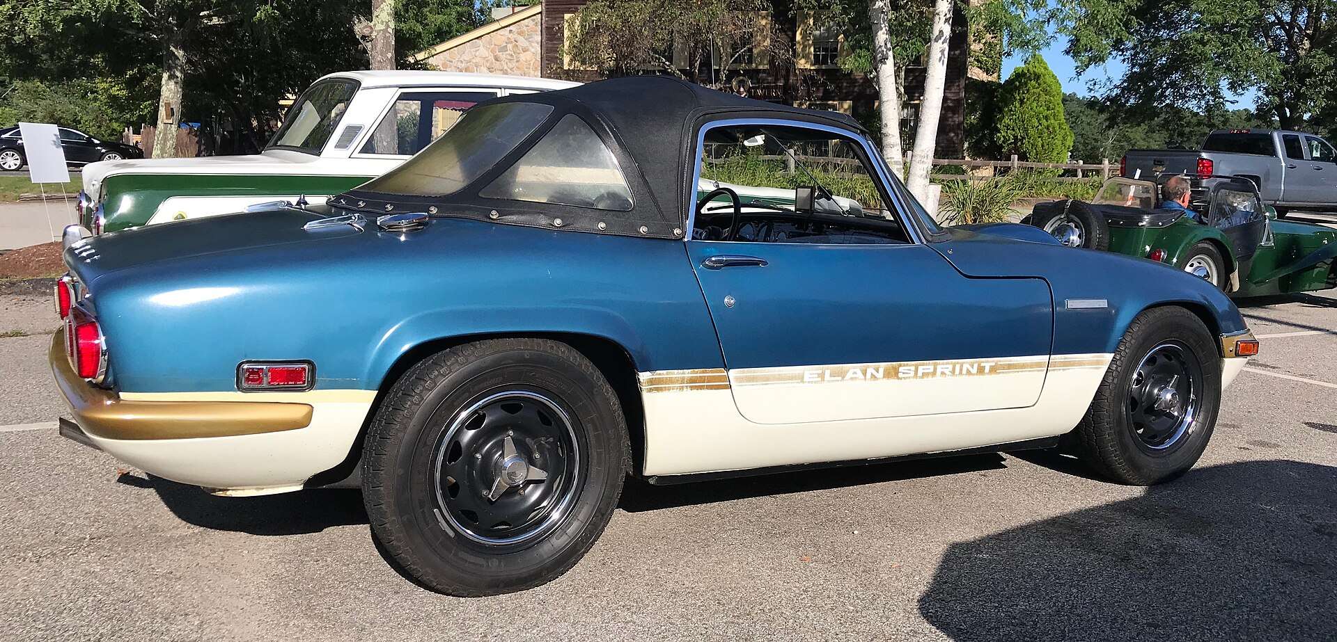 Unrestored federal-market Lotus Elan Sprint
