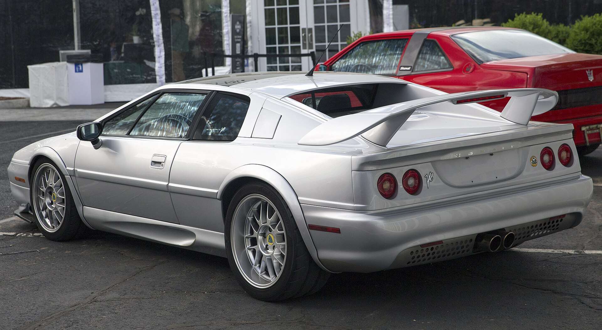 2003 Lotus Esprit V8 rear three-quarter view