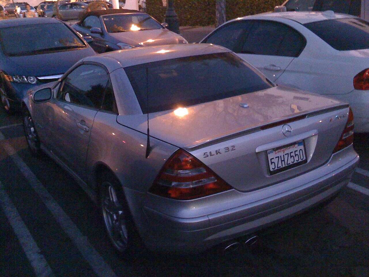 Mercedes-Benz SLK 32 AMG R170 rear view
