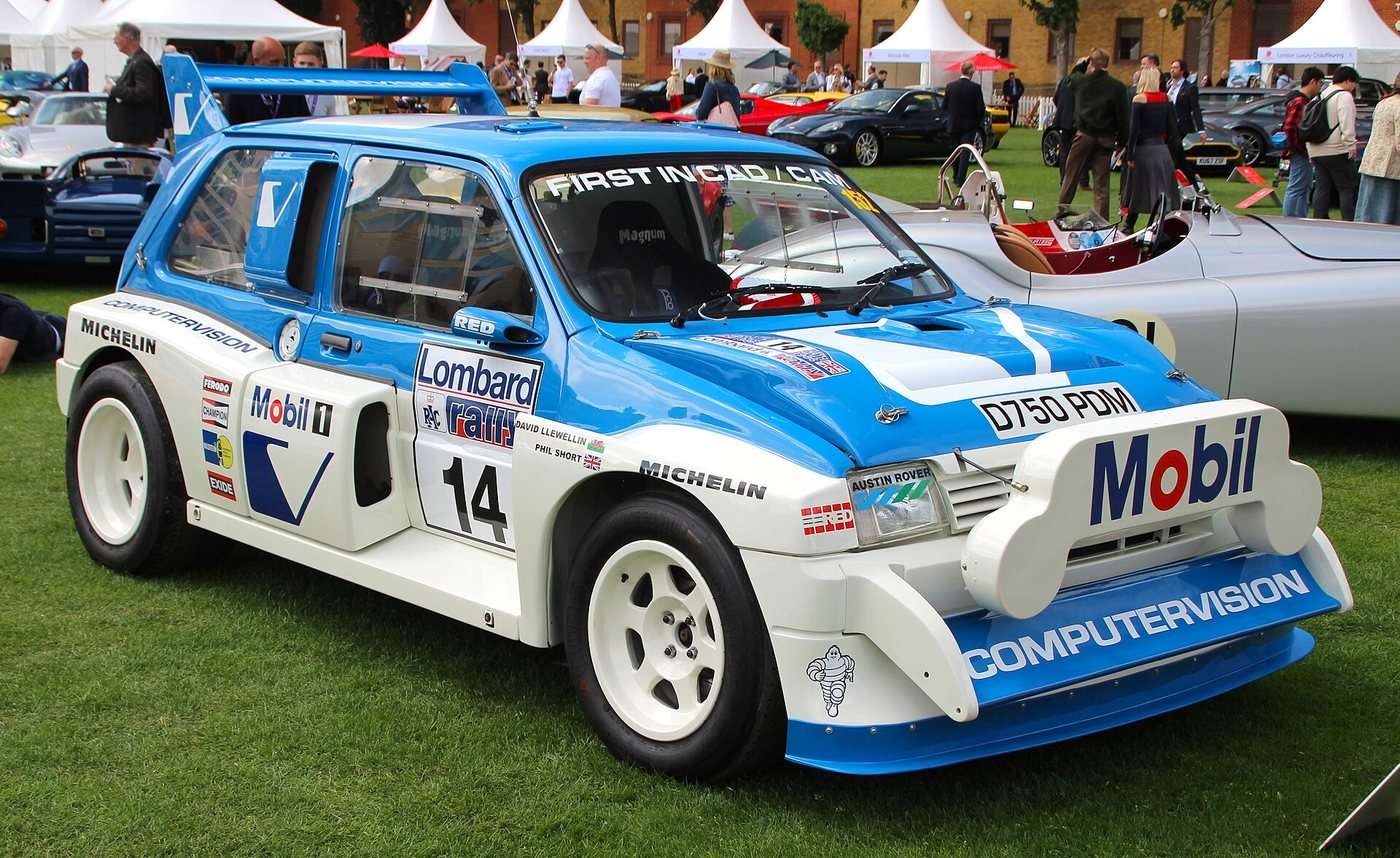 MG Metro 6R4 LC24 competition car