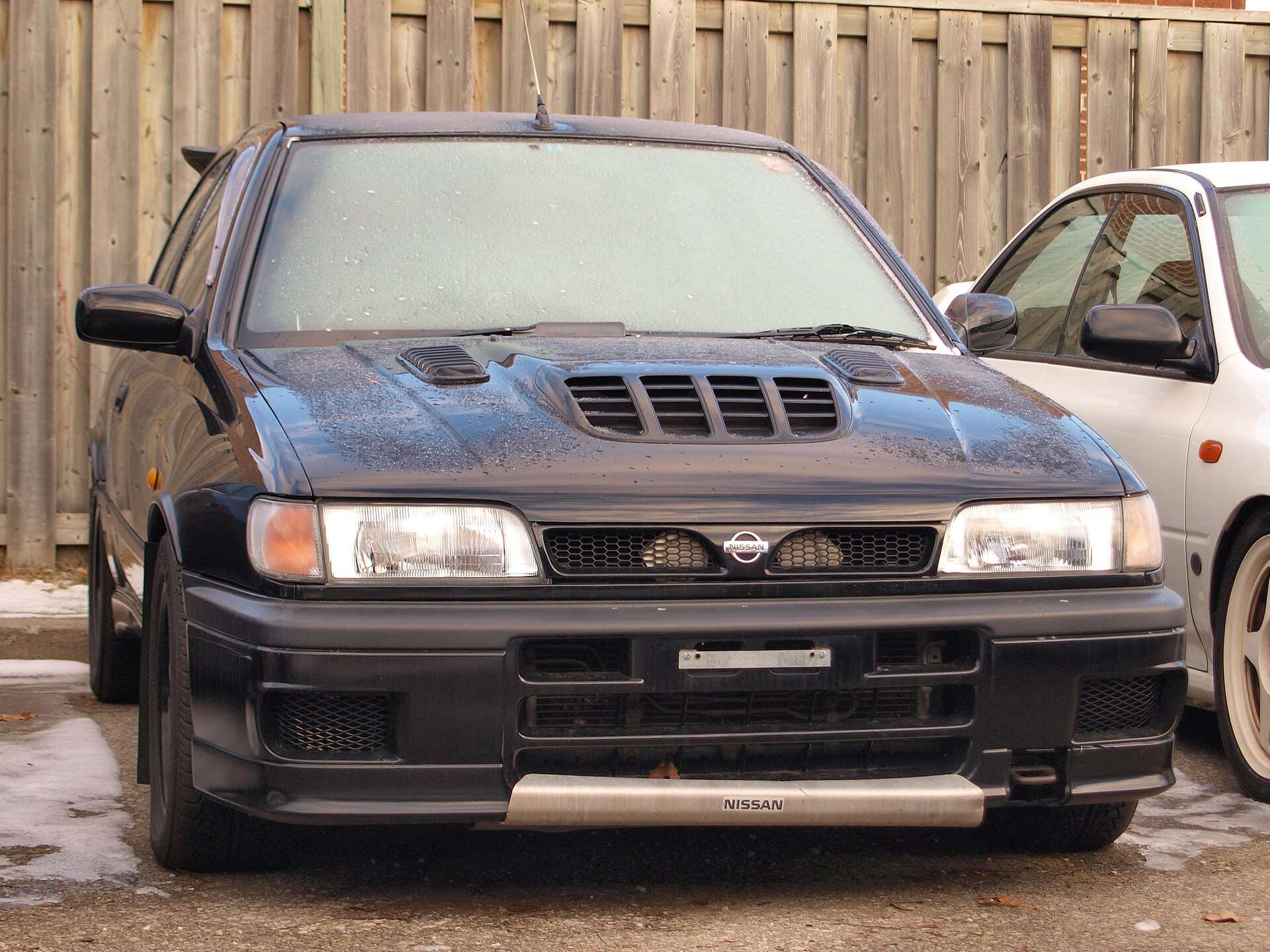 Dark Nissan Pulsar GTI-R AWD front view