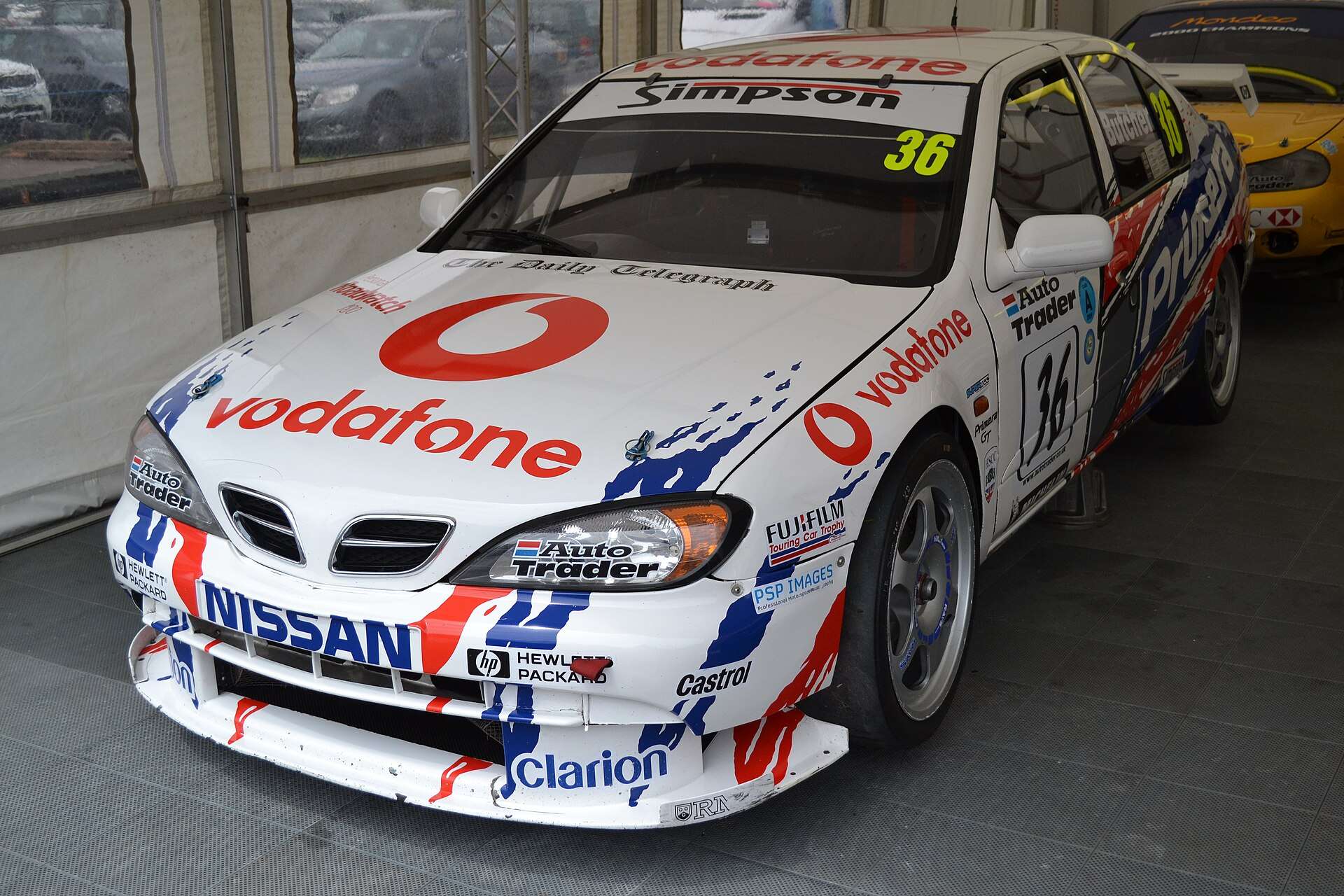 Nissan Primera GT Super Touring race car